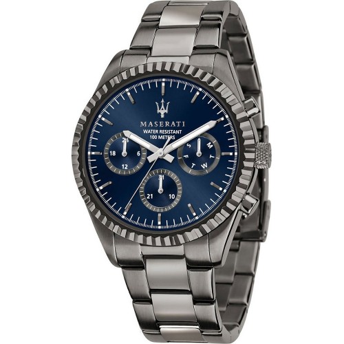 MASERATI Competizione Multifunction Grey Stainless Steel Bracelet R8853100019